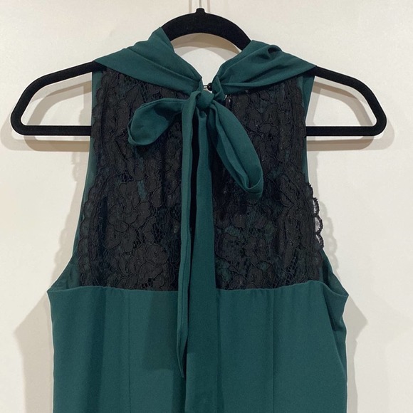 Gal Meets Glam Green Melanie Jumpsuit NWT Size 10 - Picture 5 of 12